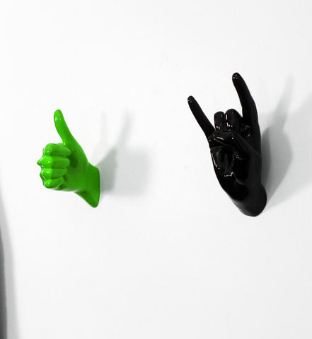 Appendiabiti stampata in 3D | Appendiabiti a forma di mano | Pamo3D