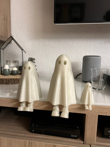 Fantasma stampato in 3D | Fantasma snodabile con gambe | Pamo3D